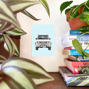 Customised Automotive 4x4 Illustration (7x5inch print)