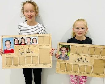 School Years photo frames - capturing your childs growth over their school years