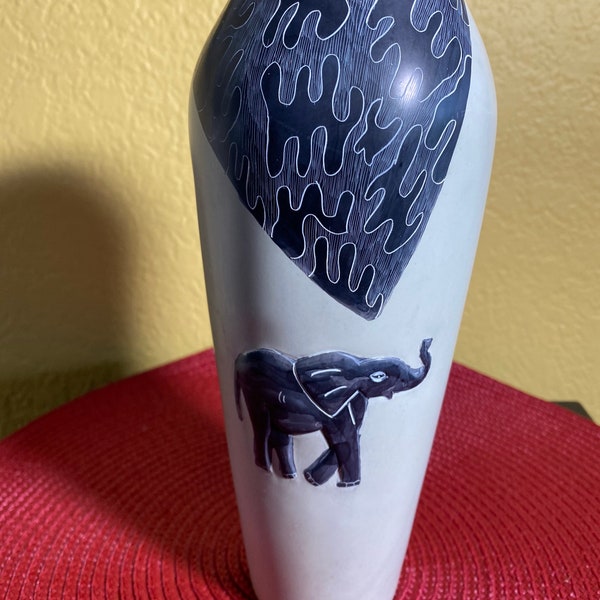 Elephant Vase Etsy
