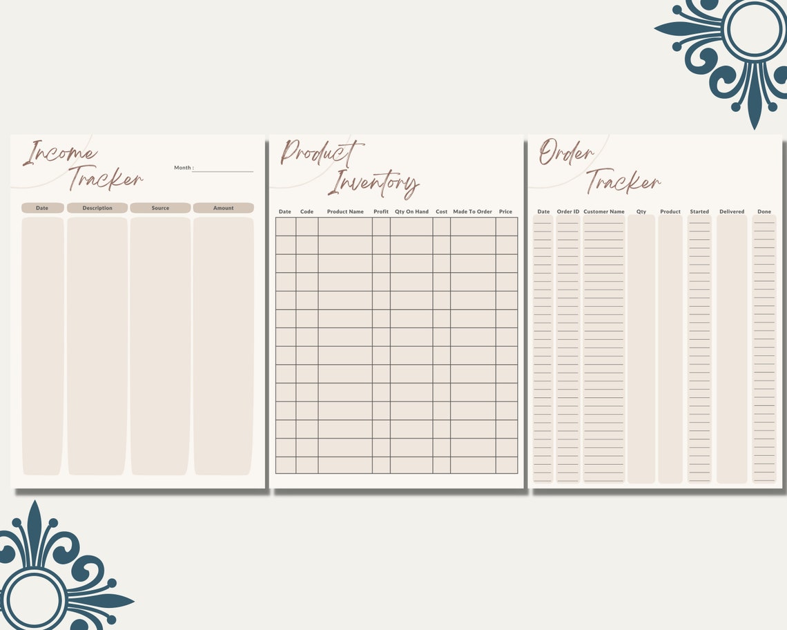 Printable Business Planner Business Tracker Happy Printable - Etsy
