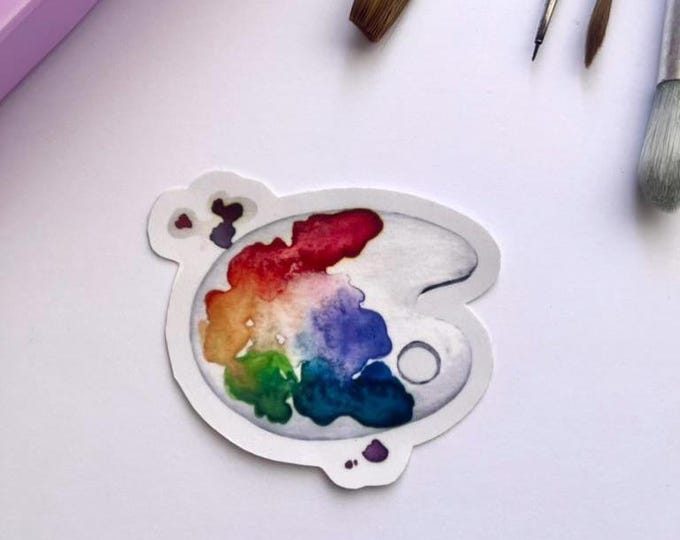 Art Palette — Watercolor Sticker