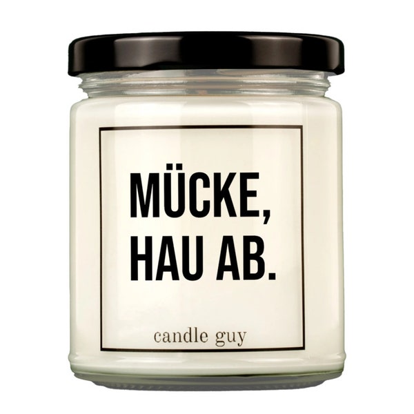 Bougie Guy Duftkerze | Mücke, hau ab.