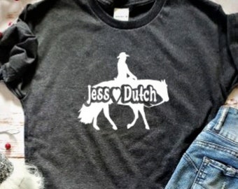 Custom Horse Shirt for kids, Personalized Horse Lover Gift, Horse Lover Gift for Kids, Horse Girl Gift, Horse Shirt, Western Pleasure Shirt