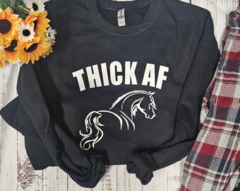 Draft Horse Lover Gift, T-shirt for Horse Girls that Love Draft Horses, Funny Equestrian Tee