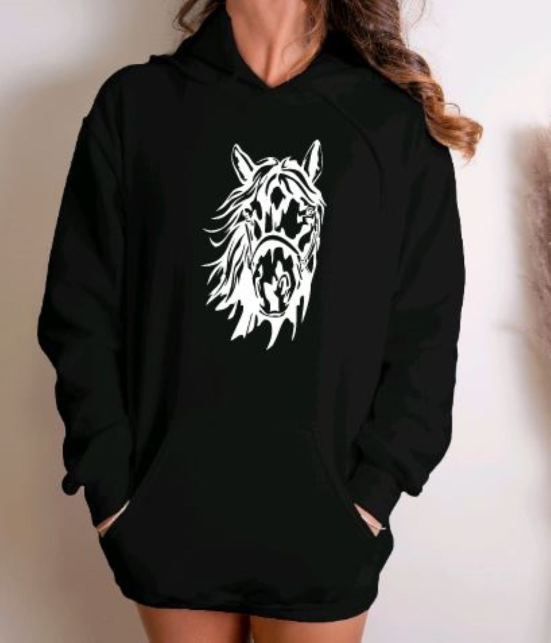 Horse Lover Hoodie, Equestrian Girl Hoodie, Horse Lover Gift