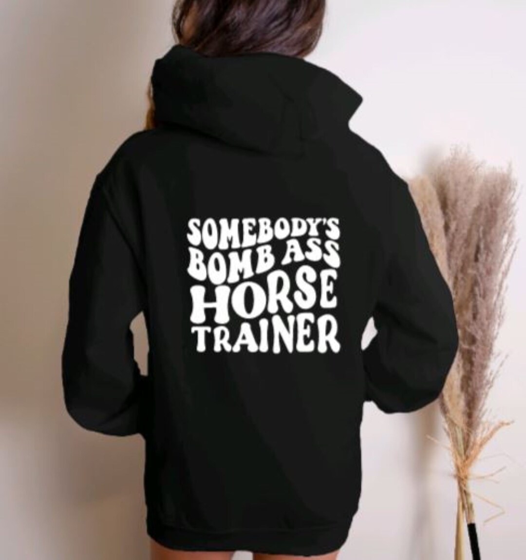 Horse Lover Hoodie, Horse Trainer Gift, Equestrian Girl Hoodie, Horse