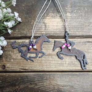 Horse Charms, Horse Lover Gifts for Horse Jumping,  Barrel Racing and  Western Pleasure