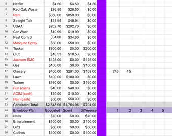 Keep it Simple BUDGET Tracker with the BEST Mobile Access