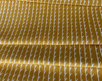 Cotton fabric Mustard Decorative fabric wide 59 inches/150cm