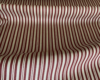 Cotton fabric vertical stripes Decorative fabric wide 55 inches/140cm by meter