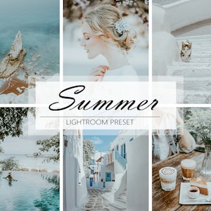 Summer Vibe Lightroom Preset, Instagram Filter, Nature Preset, Mobile Desktop Preset