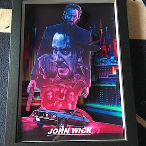 John Wick 3D Frame