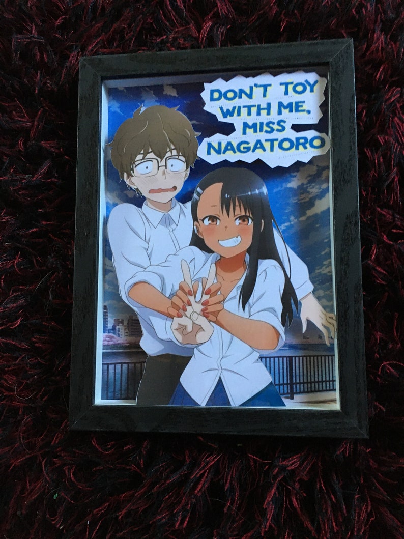 dont Toy with Me Miss Nagatoro 3D Rahmen Bild 1