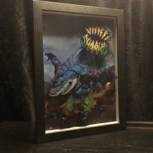 Street Sharks 3D Rahmen