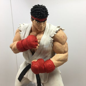 Street Fighter RYU Minifig With Custom Blister Card 