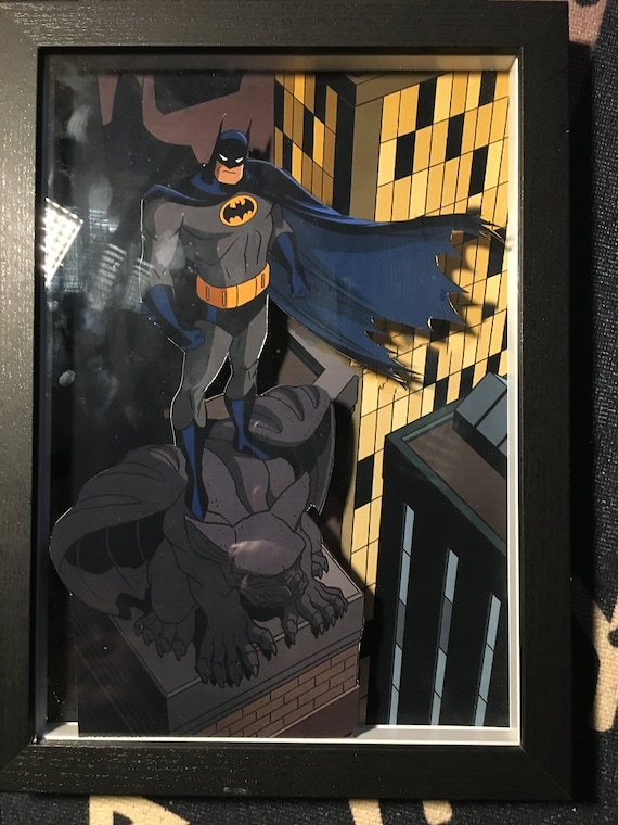 Batman the Animated Series 3D Frame/frame - Etsy