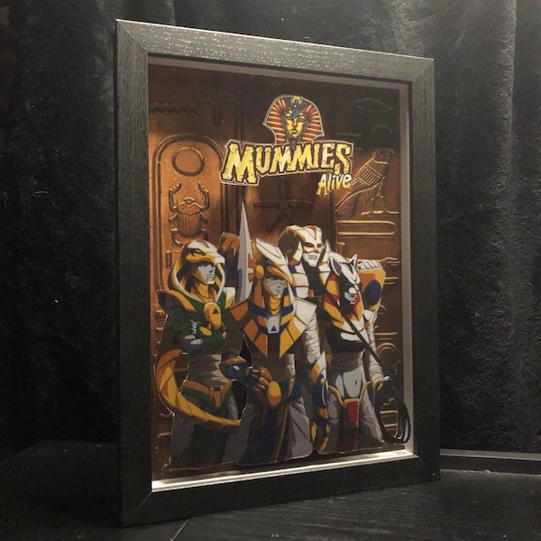 Mummies  Alive 3D Rahmen