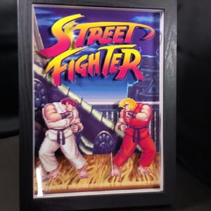 Street Fighter Ken Vs Ryu 3D Rahmen