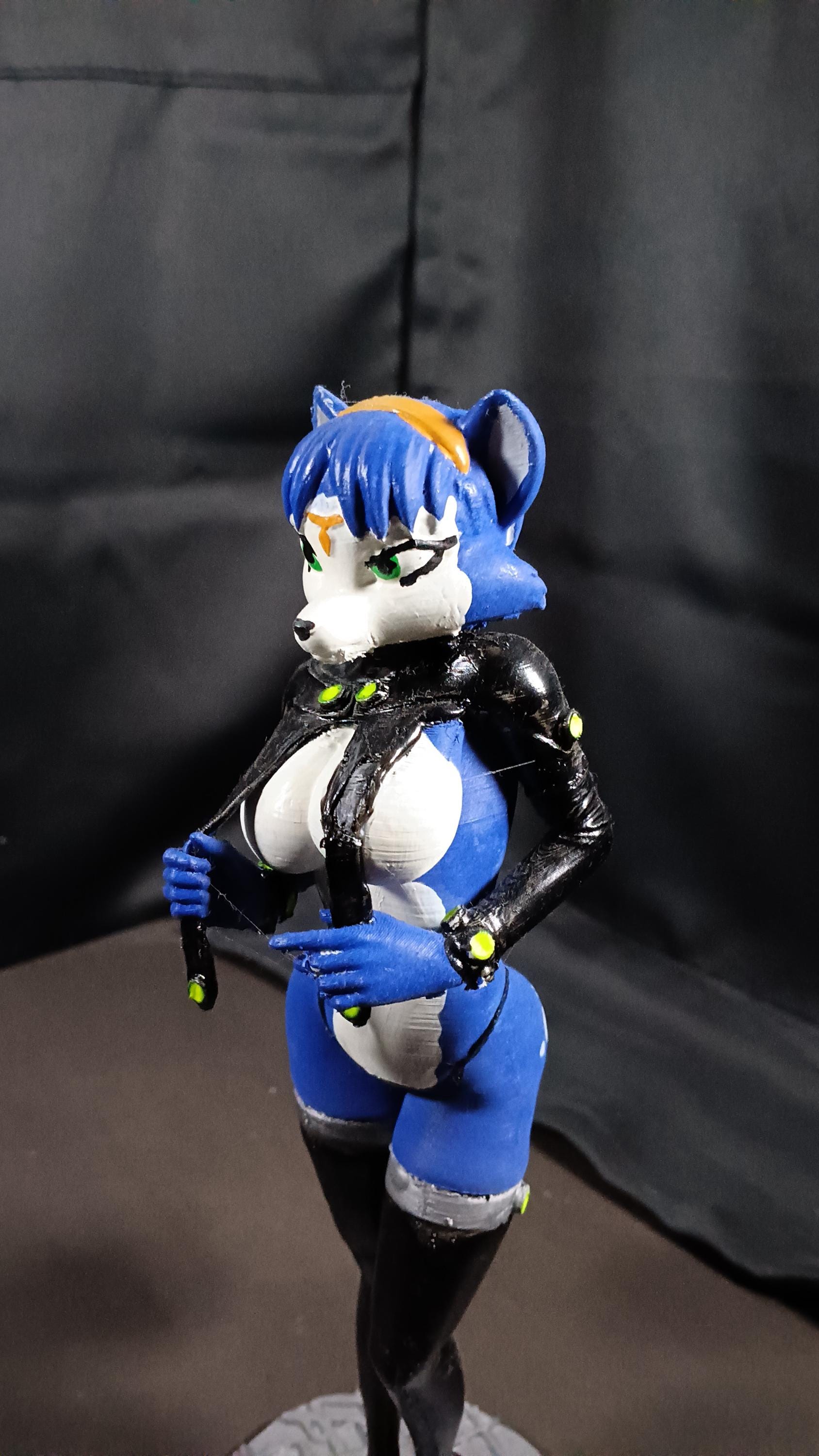 Crystal Star Fox Figure - Etsy