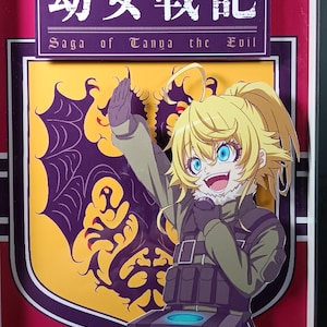 Marco 3D de la saga de Tanya la Malvada