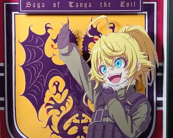 Saga of Tanya the Evil 3D Frame