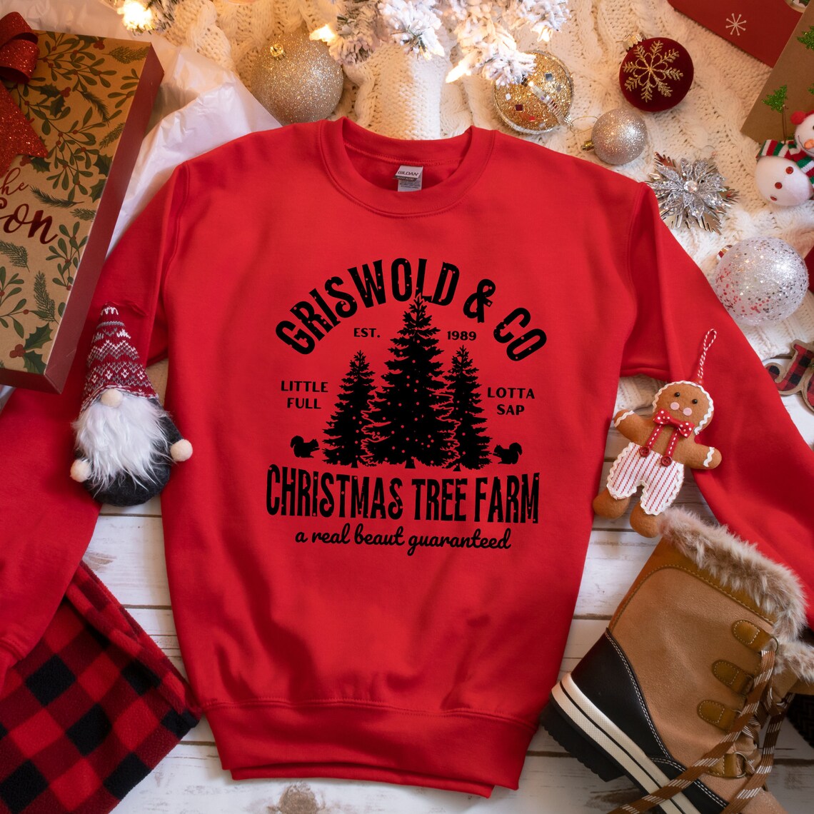 Griswold Christmas Tree Farm Sweater – SoulShine Rebel