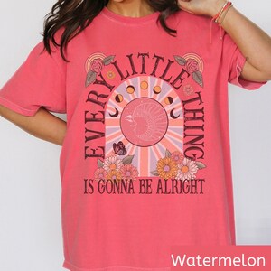 Retro Mushroom Graphic Comfort Colors Shirt: Inspirational Vintage Tee