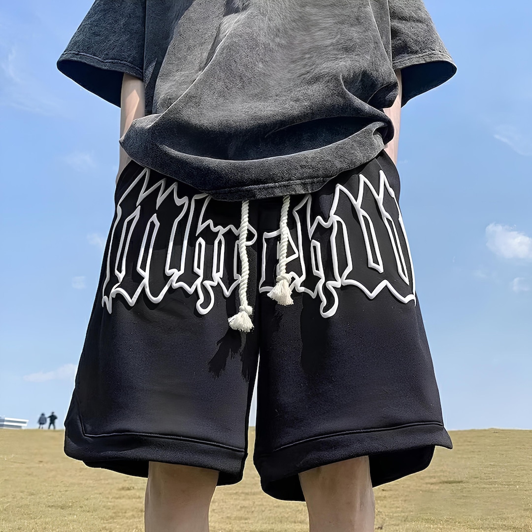 Y2K Grunge Bermuda Shorts