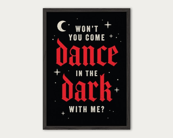 Sleep Token - Ascensionism | Won't You Come Dance In the Dark Lyrics Poster Print | Take Me Back to Eden | Vessel | Progressive Metal