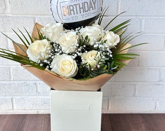 Pure Elegance Birthday Flowers delivery service Send the perfect birthday bouquet with our stunning fresh flower bouquets