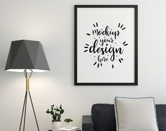 Frame Mockup, Modern Mockup, Interior Mockup, Mockup Frame, Frame Mock Up, Wall Art Mockup, Black Frame Mockup, Poster Mockup, Styled Mockup