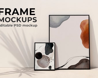Frame Mockup, Modern Mockup, Interior Mockup, Mockup Frame, Frame Mock Up, Wall Art Mockup, Black Frame Mockup, Poster Mockup, Styled Mockup