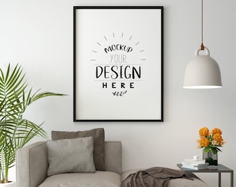 Frame Mockup, Modern Mockup, Interior Mockup, Mockup Frame, Frame Mock Up, Wall Art Mockup, Black Frame Mockup, Poster Mockup, Styled Mockup