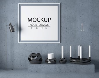 Frame Mockup, Modern Mockup, Interior Mockup, Mockup Frame, Frame Mock Up, Wall Art Mockup, Black Frame Mockup, Poster Mockup, Styled Mockup