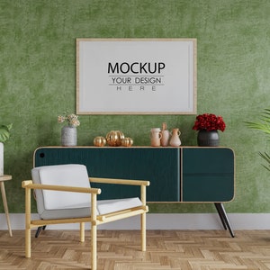 Woonkamer Frame Mockup, Moderne Mockup, Interieur Mockup, Mockup Frame, Wall Art Mockup, Frame Mockup, Poster Mockup, Styled Mockup