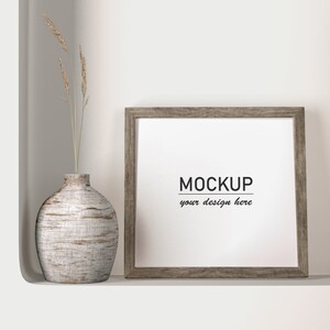 Frame Mockup, Modern Mockup, Interior Mockup, Mockup Frame, Frame Mock Up, Wall Art Mockup, Black Frame Mockup, Poster Mockup, Styled Mockup