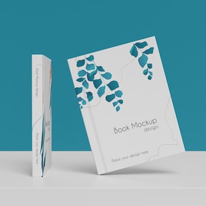 Book Cover Mockup, Cover Mockup, Book Mockup, Magazine Mockup, Front Cover Mockup, Journal Mockup