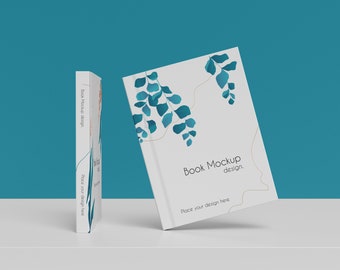 Book Cover Mockup, Cover Mockup, Book Mockup, Magazine Mockup, Front Cover Mockup, Journal Mockup