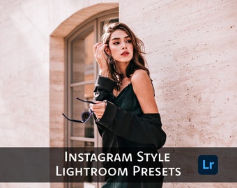 18 Mobile & Desktop Lightroom Presets, Instagram Presets, Influencer Filters for Blogger, Aesthetic Preset, Lightroom Presets
