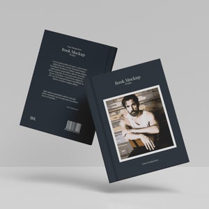 Book Cover Mockup, Cover Mockup, Book Mockup, Magazine Mockup, Front Cover Mockup, Journal Mockup