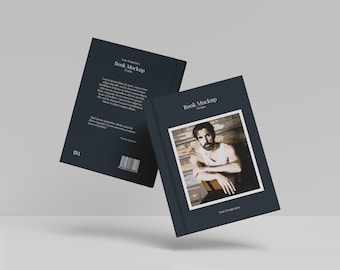 Book Cover Mockup, Cover Mockup, Book Mockup, Magazine Mockup, Front Cover Mockup, Journal Mockup