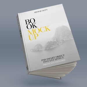 Book Cover Mockup, Cover Mockup, Book Mockup, Magazine Mockup, Front Cover Mockup, Journal Mockup