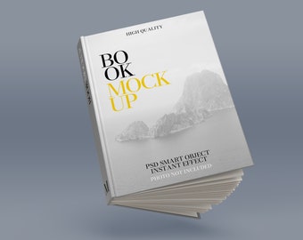 Book Cover Mockup, Cover Mockup, Book Mockup, Magazine Mockup, Front Cover Mockup, Journal Mockup