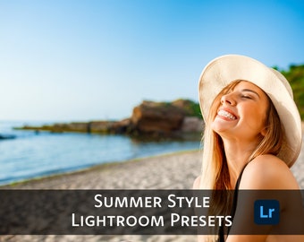 10 Summer Style Mobile & Desktop Lightroom Presets, Instagram Presets, Influencer Filters for Blogger, Aesthetic Preset, Lightroom Presets