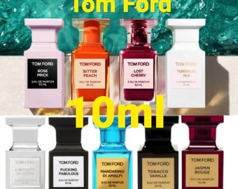 NEW STOCK Tom Ford 5-10ml Samples/Testers Lost Cherry,Bitter Peach,Lavender Extreme,Tobacco Vanille,Fcking Fabulous,Mandarino Amalfi,Neroli