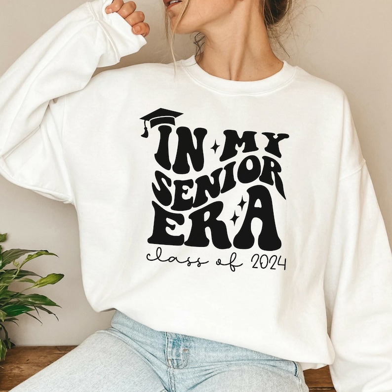 In My Senior Era Svg Class of 2024 Svg Back to School Svg Etsy