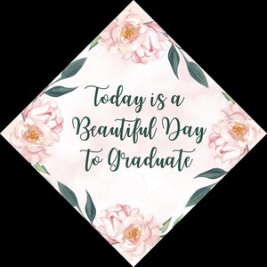 Afstuderen Cap Topper - mooie dag