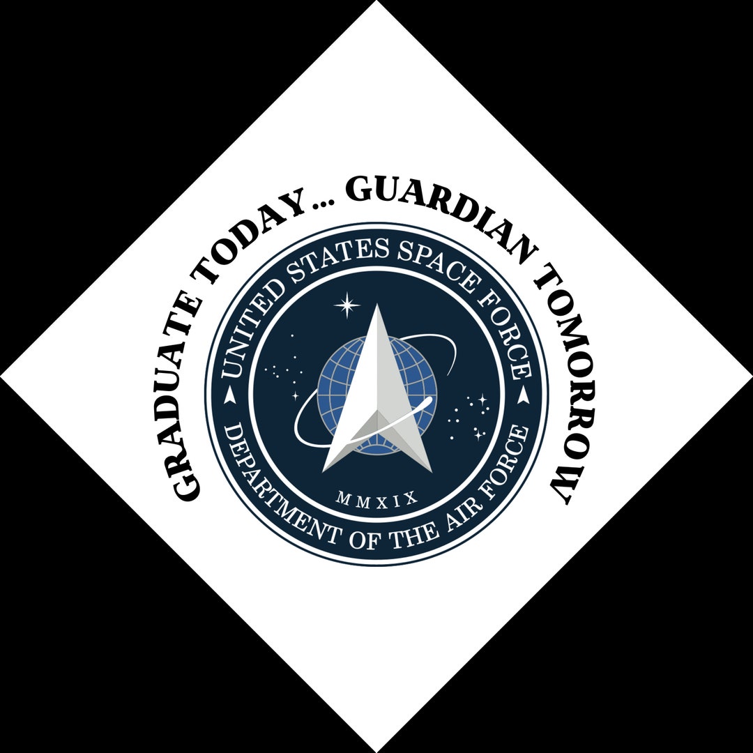 Graduation Cap Topper - Space Force - Etsy