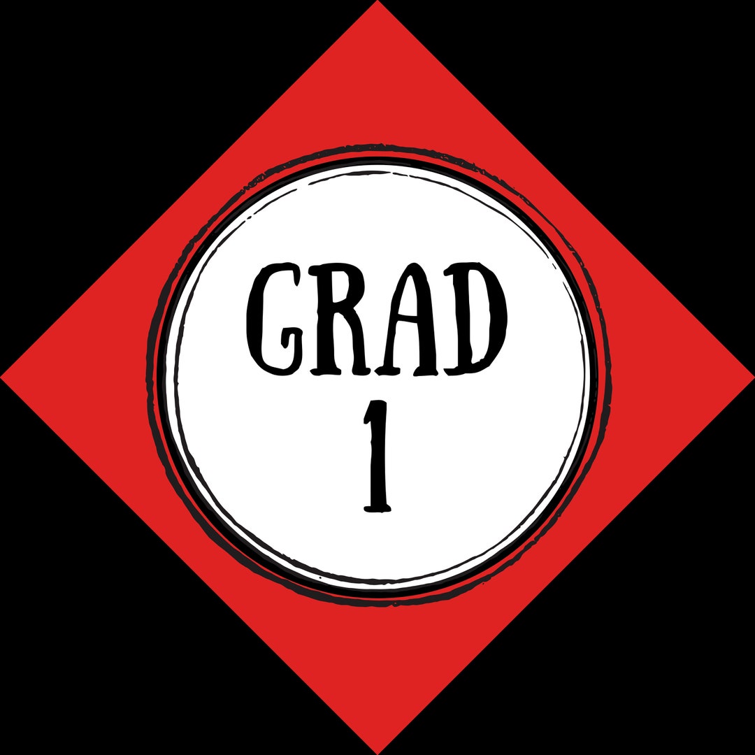 Graduation Cap Topper - Grad 1 - Etsy
