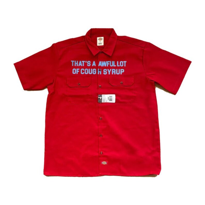 Awful Lot of Cough Syrup Jacket X Dickies Etsy